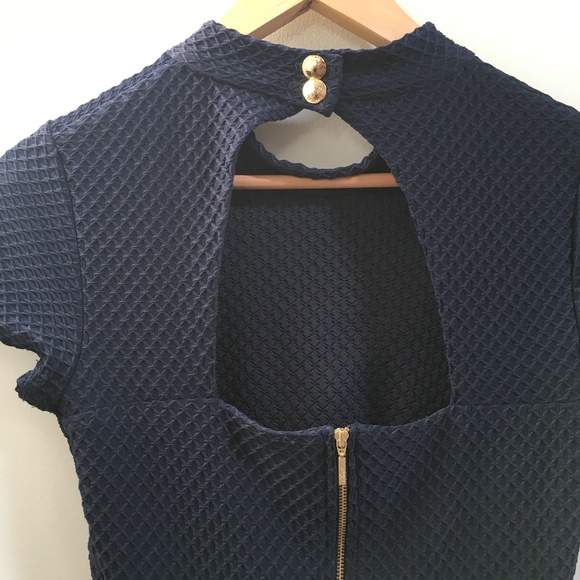 ASOS Royal Blue Midi Dress - Picture 7 of 8